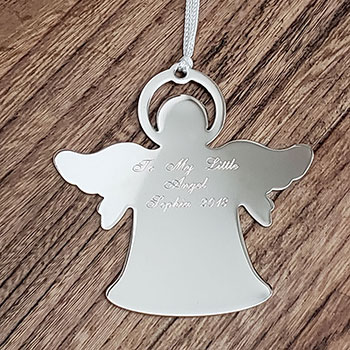 Engraved Christmas Ornaments
