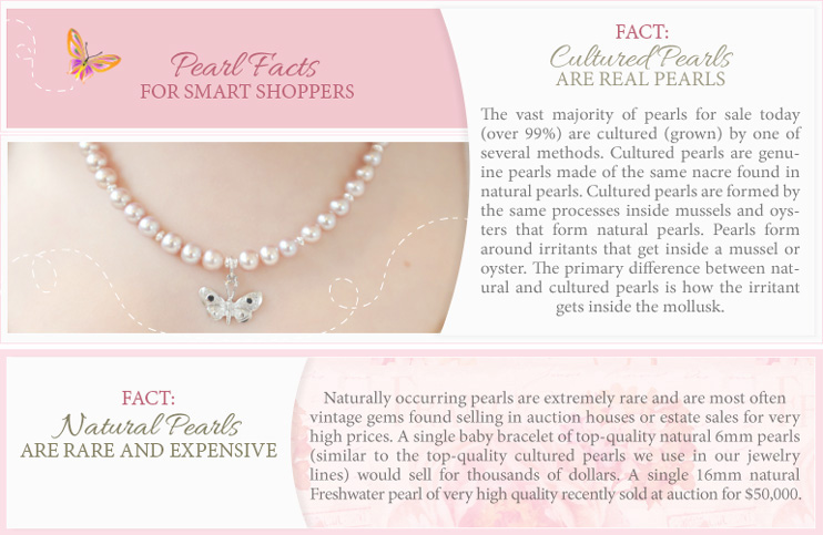 Facts about cultured pearls