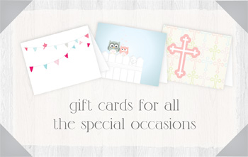 Beautiful gift cards