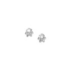 Baby / Little Girl Diamond Earrings - 0.14 CT TW - 14K White Gold