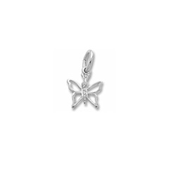 Butterfly Accent Charm/