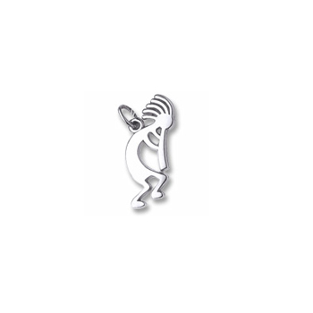 Rembrandt Sterling Silver Kokopelli Charm – Add to a bracelet or necklace