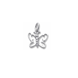 Butterfly Accent Charm/