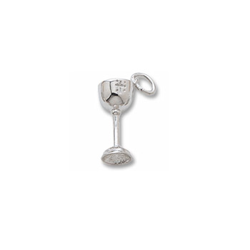 Rembrandt Sterling Silver Chalice Charm – Add to a bracelet or necklace - BEST SELLER