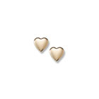 CUTE, CUTE, CUTE Gold Heart Earrings for Girls - 14K Yellow Gold - Screw Back Earrings - BEST SELLER