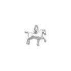 Extended Trot Horse Charm