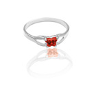 Little Girls January Butterfly Ring - Size 3