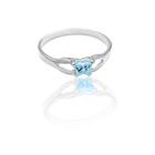 Little Girls March Butterfly Ring - Size 3