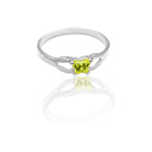 Little Girls August Butterfly Ring - Size 3