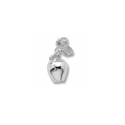 Rembrandt Sterling Silver Apple Charm – Add to a bracelet or necklace/