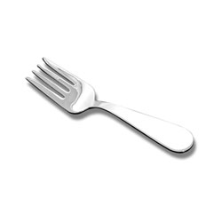 Best Baby Shower Gifts - Baby's First Fork - Engravable Sterling Silver Baby Fork by My First Gifts™/