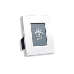 For My Most Cherished Moments™ - Rectangular Beveled Sterling Silver Engravable Photo Frame - 4