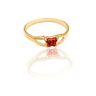 Little Girls Gold Butterfly Ring - January - Size 3