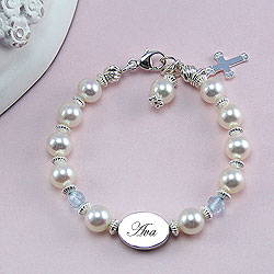 Eloise Baby / Little Girl Fine Pearl Bracelet/