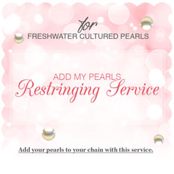 Add My Pearls Restringing Service - Freshwater Create-A-Pearl/