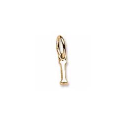 Rembrandt 14K Yellow Gold Tiny Initial I Charm – Add to a bracelet or necklace/