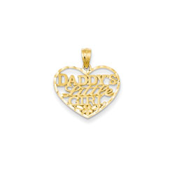 Daddy's Little Girl Necklace - 14K Yellow Gold/