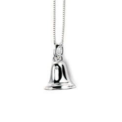 Christmas Bell Pendant Necklace for Kids/