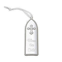 Bless this Child - Personalized Baptism Cross /