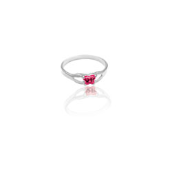 July Butterfly Baby Ring - Size 1/