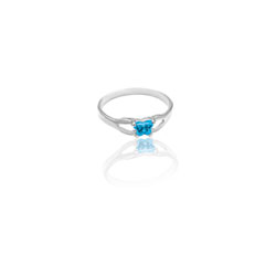December Butterfly Baby Ring - Size 1/