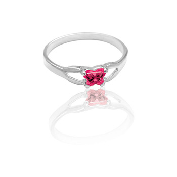 Girls July Butterfly Ring - Size 4