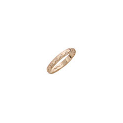 A First Ring for Baby™ - 10K Yellow Gold Hearts Baby Band - Size 1 Baby Ring - BEST SELLER/