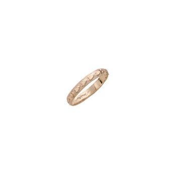 A First Ring for Baby™ - 10K Yellow Gold Hearts Baby Band - Size 1/2 Baby Ring - BEST SELLER