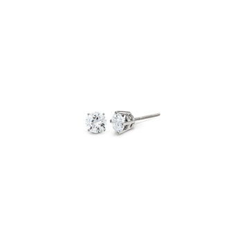 Baby / Children's Diamond Stud Earrings - 1/2 CT TW - 14K White Gold