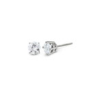 Baby / Children's Diamond Stud Earrings - 5/8 CT TW - 14K White Gold