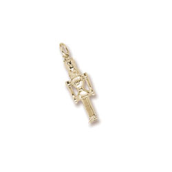 Rembrandt 10K Yellow Gold Nutcracker Charm – Add to a bracelet or necklace/