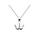 Kids Initial Necklace - Letter J - Sterling Silver