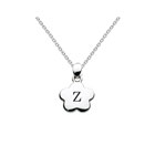 Kids Initial Necklace - Letter Z - Sterling Silver