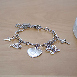 Baby / Kids Charm Bracelet - FREE Personalized Charm + FREE Engraving/