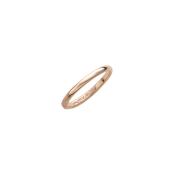 A First Ring for Her - 14K Yellow Gold Baby Band - Size 2 Toddler / Child Ring - BEST SELLER