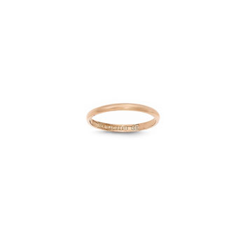 Rose Gold Ring for Girls - 14K Rose Gold - Size 3 - BEST SELLER