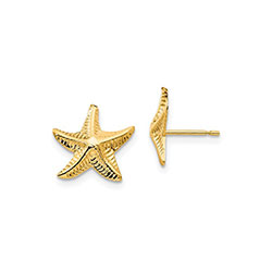 Children's Starfish Earrings/