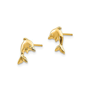 Children's Dolphin Earrings