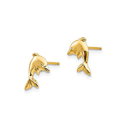 Children's Dolphin Earrings/