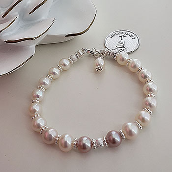 Vintage Antoinette - First Communion / Confirmation Fine Pearl Bracelet 
