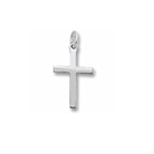 Rembrandt Sterling Silver Large Cross Charm – Add to a bracelet or necklace