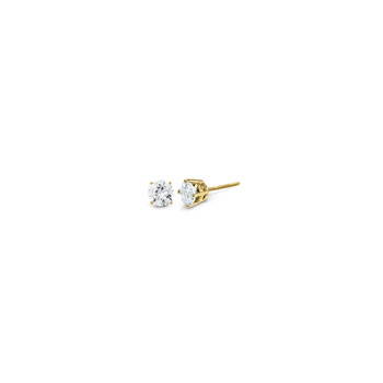 Baby / Children's Diamond Stud Earrings - 1/6 CT TW - 14K Yellow Gold