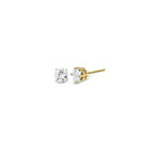 Baby / Children's Diamond Stud Earrings - 1/6 CT TW - 14K Yellow Gold