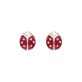 Ladybug Earrings for Girls