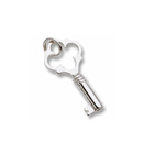 Rembrandt Sterling Silver Key Charm – Add to a bracelet or necklace
