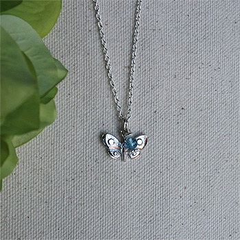 Rembrandt Sterling Silver Butterfly Charm – Add to a bracelet or necklace 