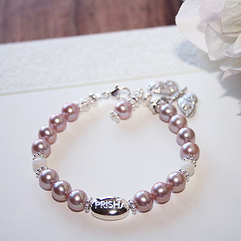 Tiffany Kate - Childrens Fine Pearl Bracelet