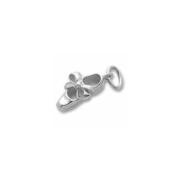 Rembrandt Sterling Silver Tap Shoe Charm – Add to a bracelet or necklace