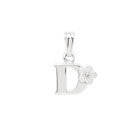 Initial Necklace for Little Girl - Letter D - Sterling Silver