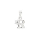 Initial Necklace for Little Girl - Letter R - Sterling Silver